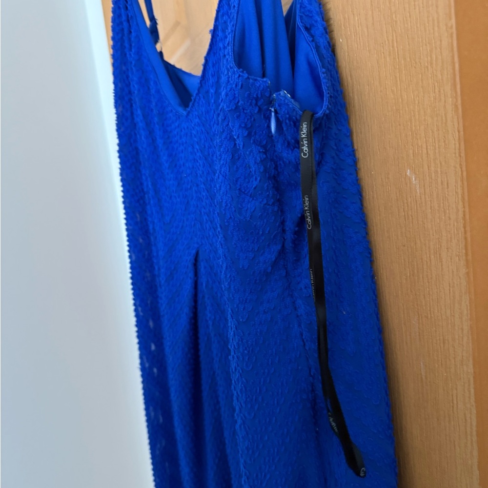 Vibrant Blue Maxi Dress - Picture 4 of 6